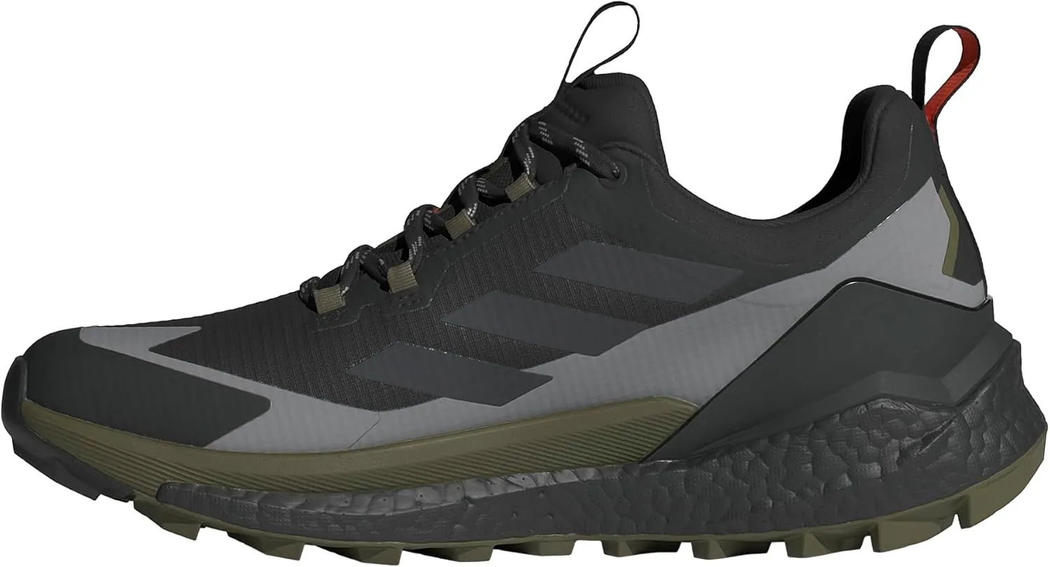 adidas Mens Terrex Free Hiker 2 Low Hiking Hiking Sneakers Shoes - Green
