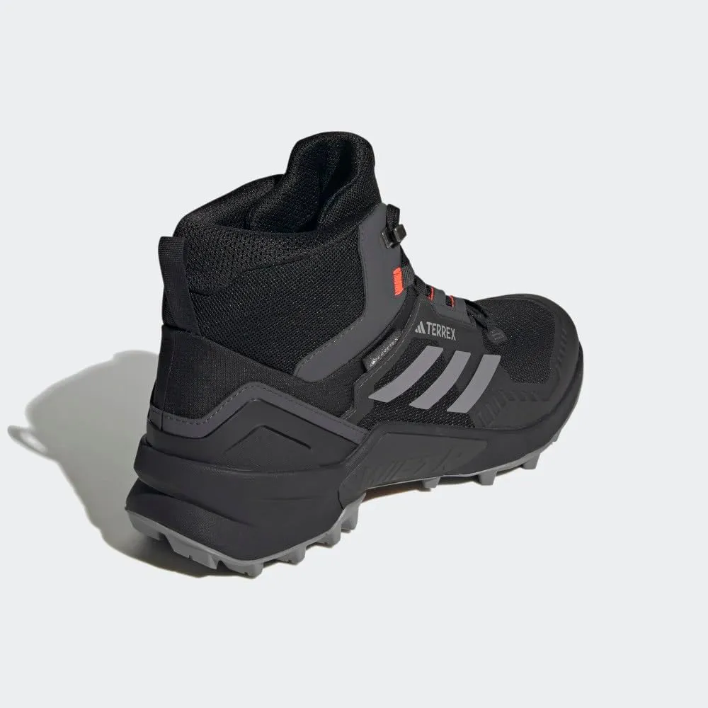 adidas Mens Terrex Swift R3 Gore-Tex Hiking Hiking Sneakers Shoes - Blue