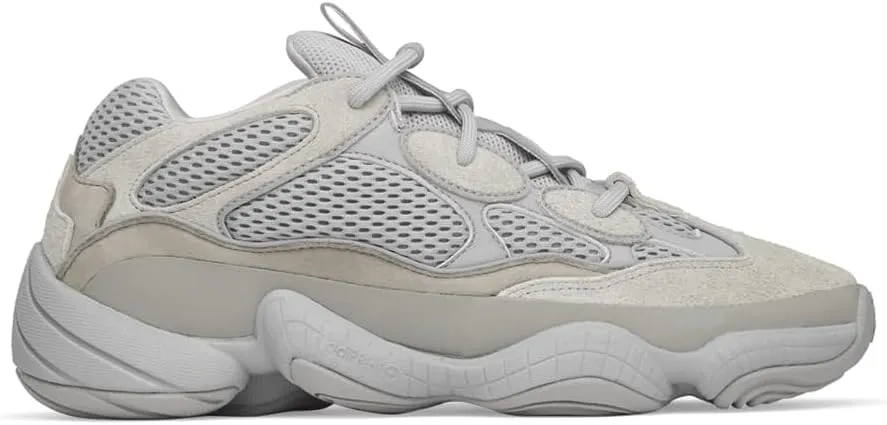 adidas Mens Yeezy 500 Lace Up Sneakers Shoes Casual - Grey - Size 12 M
