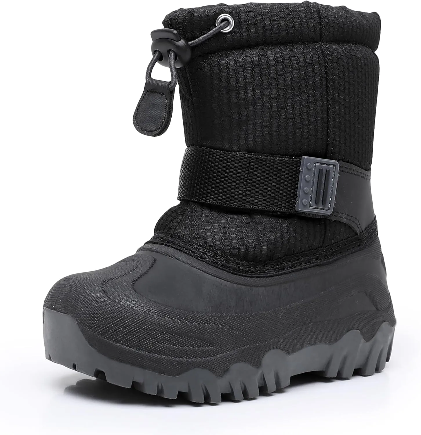 Ahannie Kids Boys Girls Winter Snow Boots Waterproof Anti-Slip Warm Outdoor Shoes (Toddler/Little Kid)