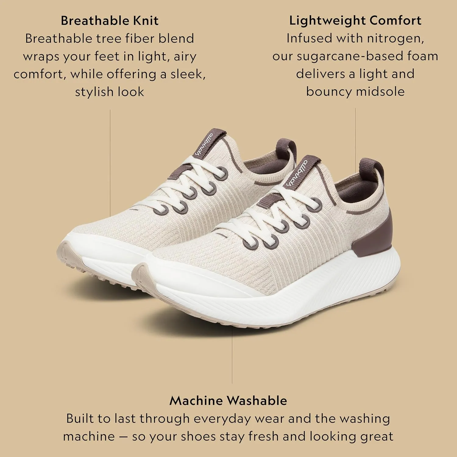 Allbirds Women's Tree Gliders Everyday Active Sneakers