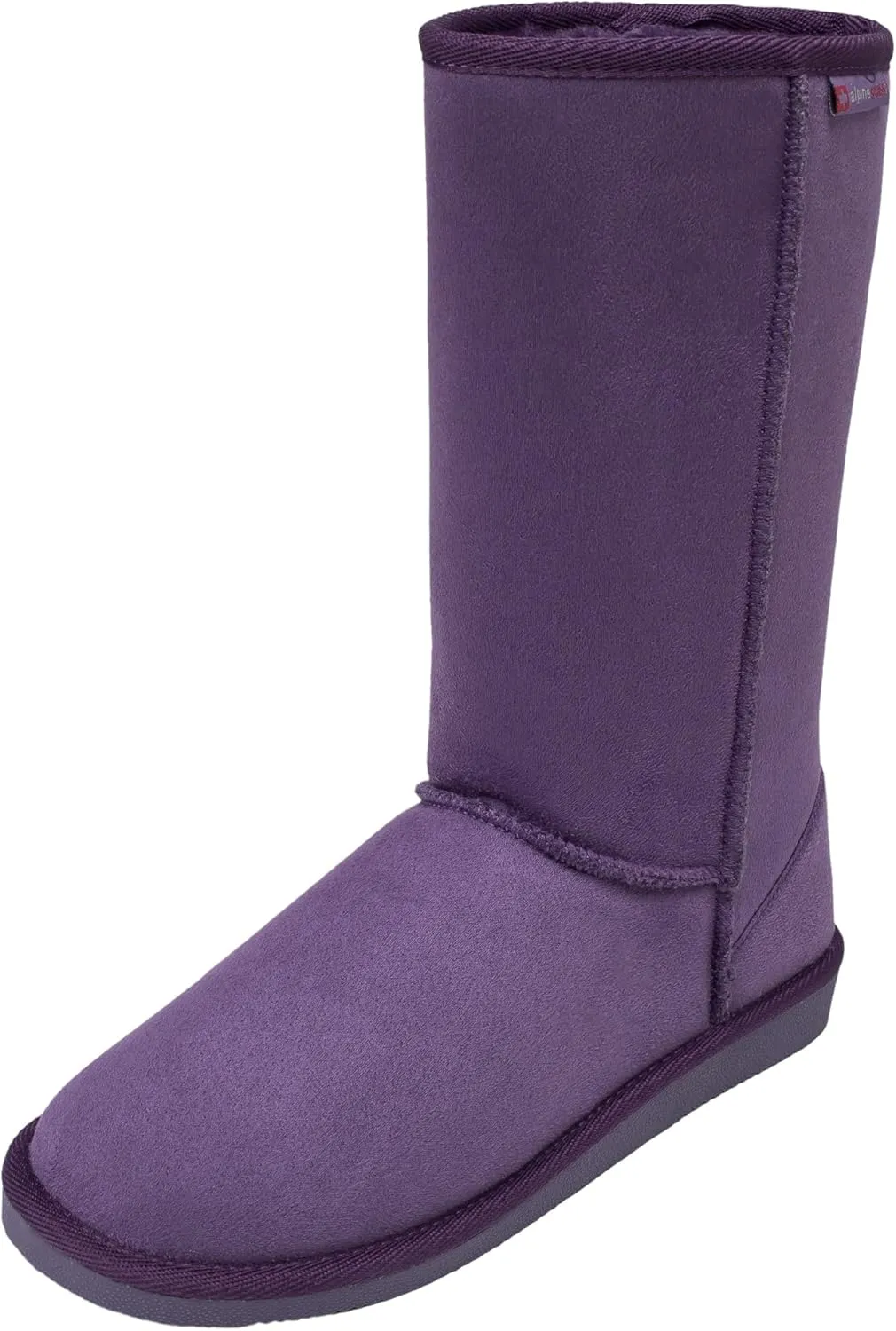 Alpine Swiss Womens 11” Tall Mid Calf Winter Boots Faux Shearling Aussie Classic