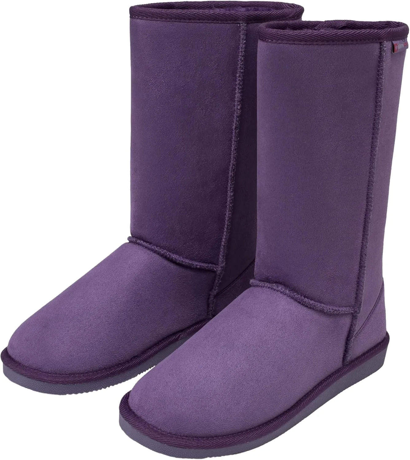 Alpine Swiss Womens 11” Tall Mid Calf Winter Boots Faux Shearling Aussie Classic