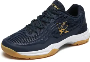 ASHION Pickleball Shoes for Men Tennis Shoes Sneakers for All Court Racquetball Athletic Shoes for Racquet Sport | Arch Support