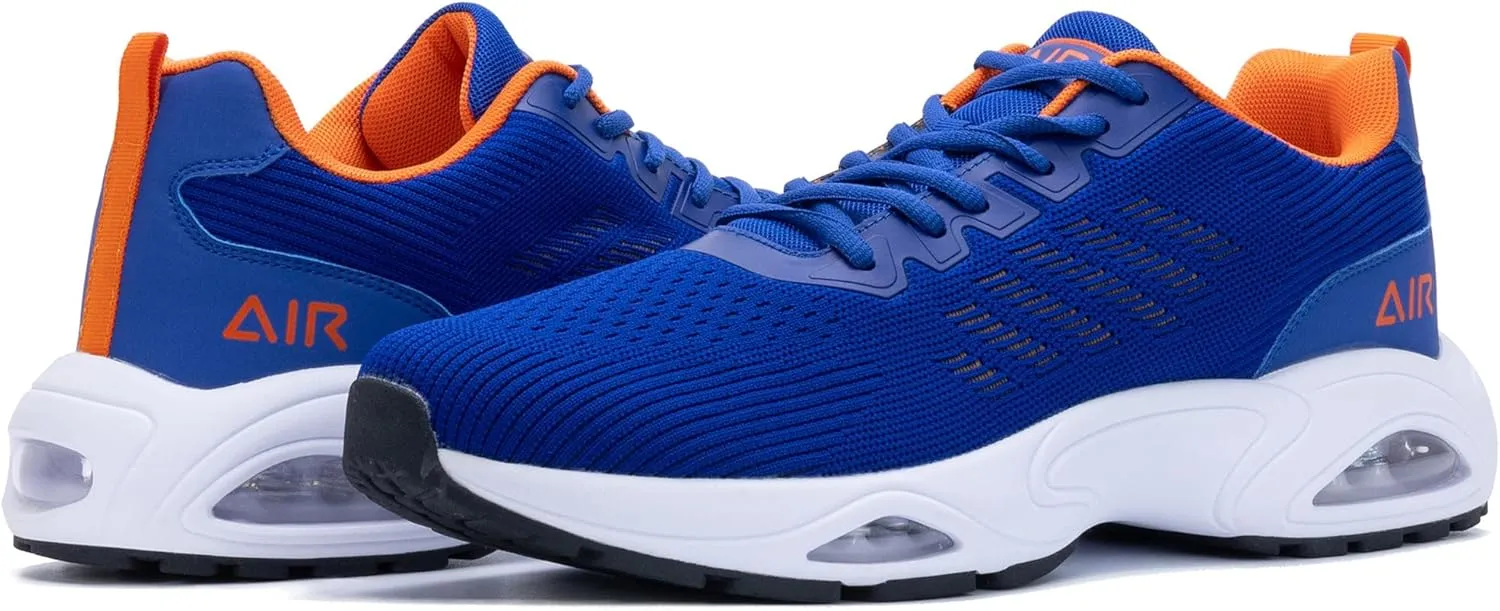 Autper Men's Air Athletic Running Shoes Lightweight Breathable Tennis Walking Sneakers for Gym Jogging Sports US 7-13
