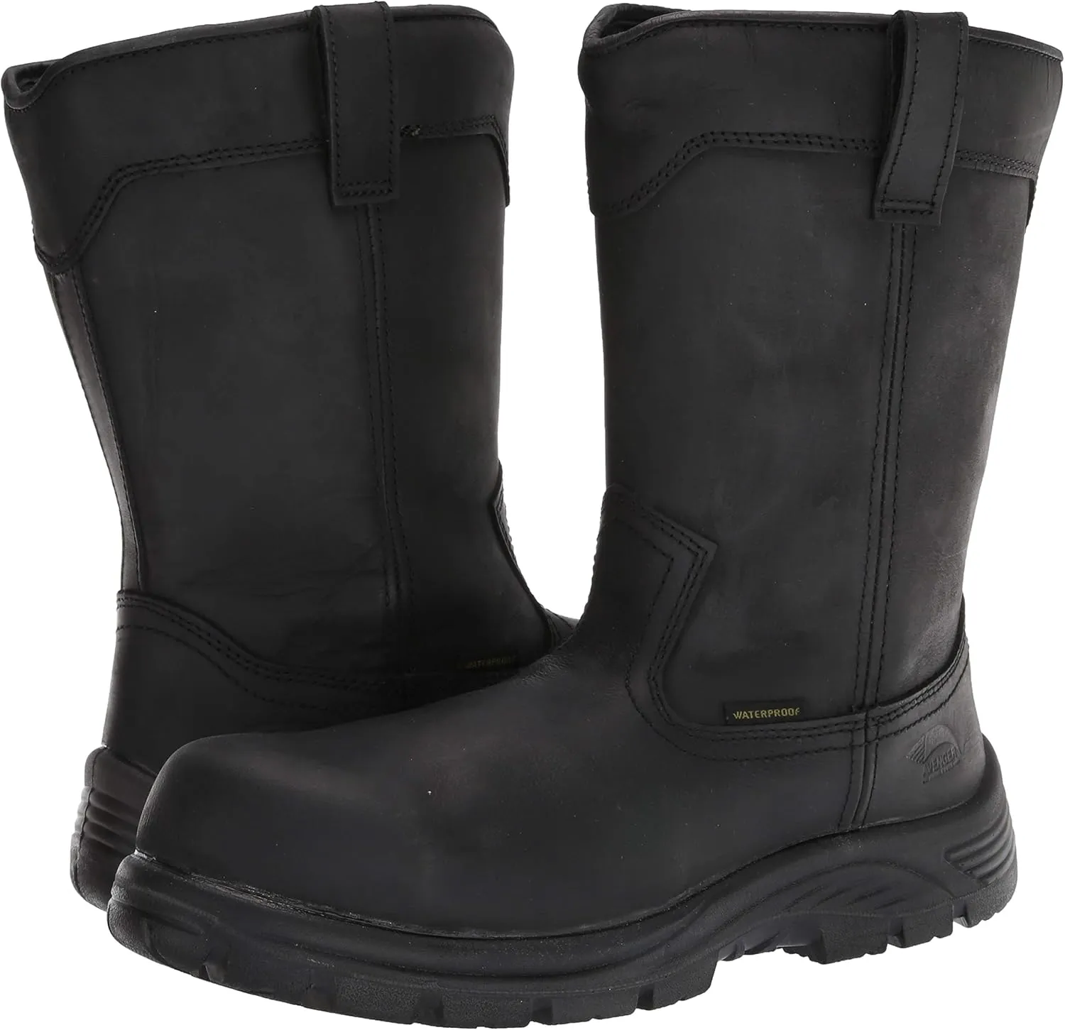 Avenger Work Boots Framer A7847 Men's Comp Toe EH Waterproof Wellington Work Boots