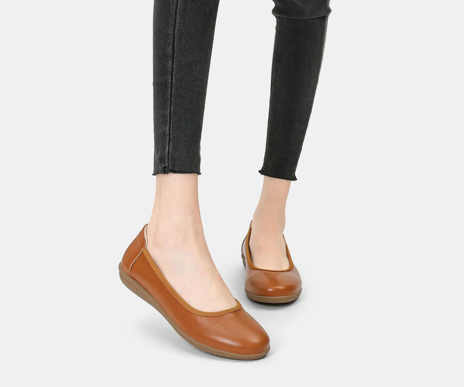 Ballet Flats Shoes for Women Dressy Casual Comfortable Lightweight Dress Shoes for Women Slip On Women's Flats Work Office