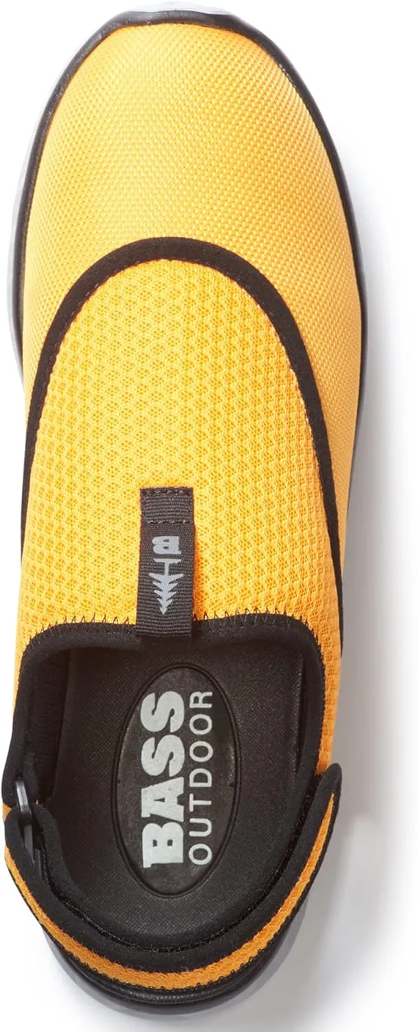BASS OUTDOOR Men's Hex Action Hiking Shoes – Traction Sole Slip-ons