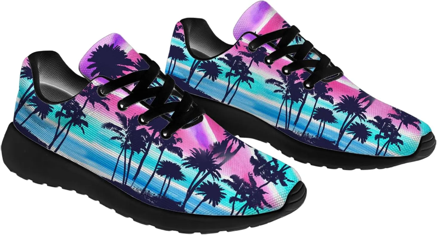 Beach Shoes for Women Men Running Shoes Walking Sneakers Print Tennis Shoes Gifts for Women Men
