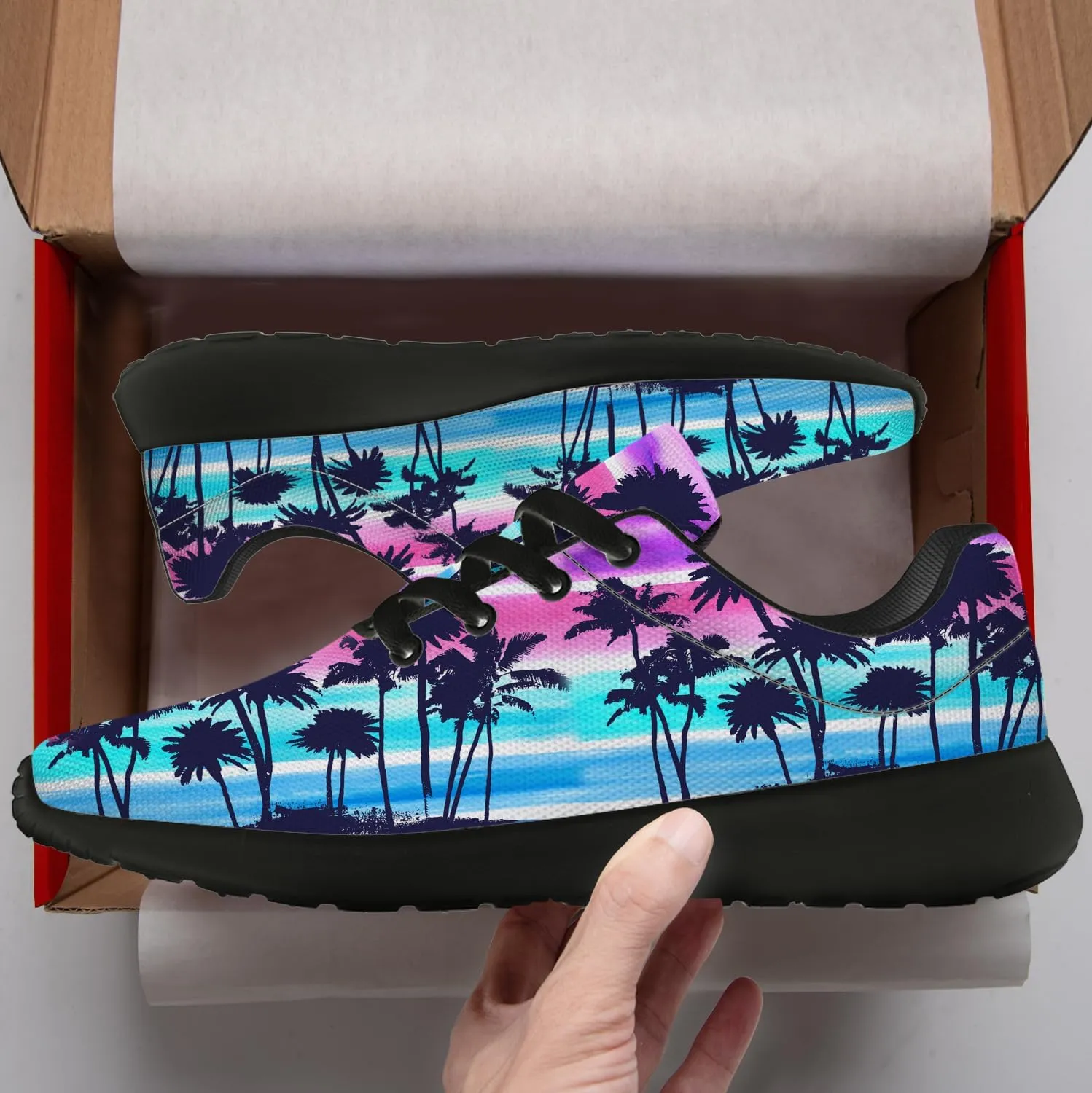 Beach Shoes for Women Men Running Shoes Walking Sneakers Print Tennis Shoes Gifts for Women Men