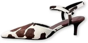 Beauty Cry Womens Pointed Toe Slingback Kitten Heels Sexy Pumps Dress Party Sandals