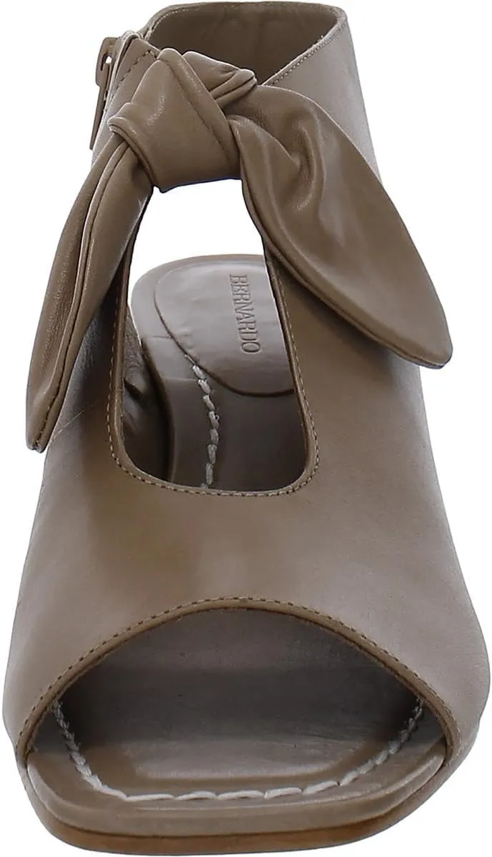 Bernardo® Lizzie Sandals for Women – Ideal for Special Occasions, Parties – Leather Construction – Block Heel