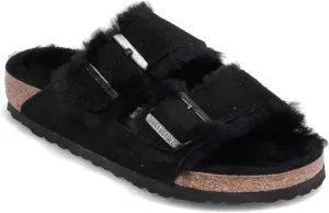 Birkenstock 75266138 Arizona Blk W/Blk Shr Sd 38