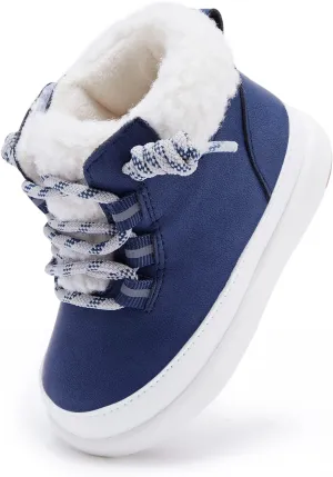 BMCiTYBM Baby Snow Boots Winter Shoes Infant Boys Girls Booties Non Slip Cold Weather 6-24 Months