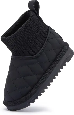 BMCiTYBM Girls Boys Snow Boots Warm Winter Fur Lined Baby Shoes (Infant/Toddler/Little Kid)