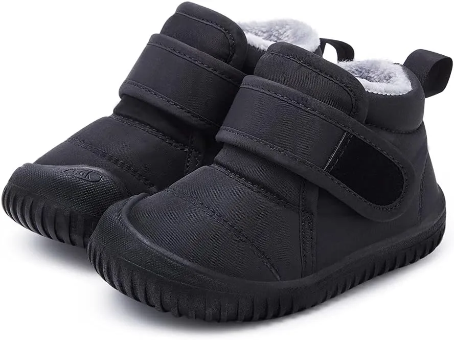 BMCiTYBM Toddler Baby Snow Boots Winter Shoes Boys Girls Cold Weather Baby Faux Fur Shoes