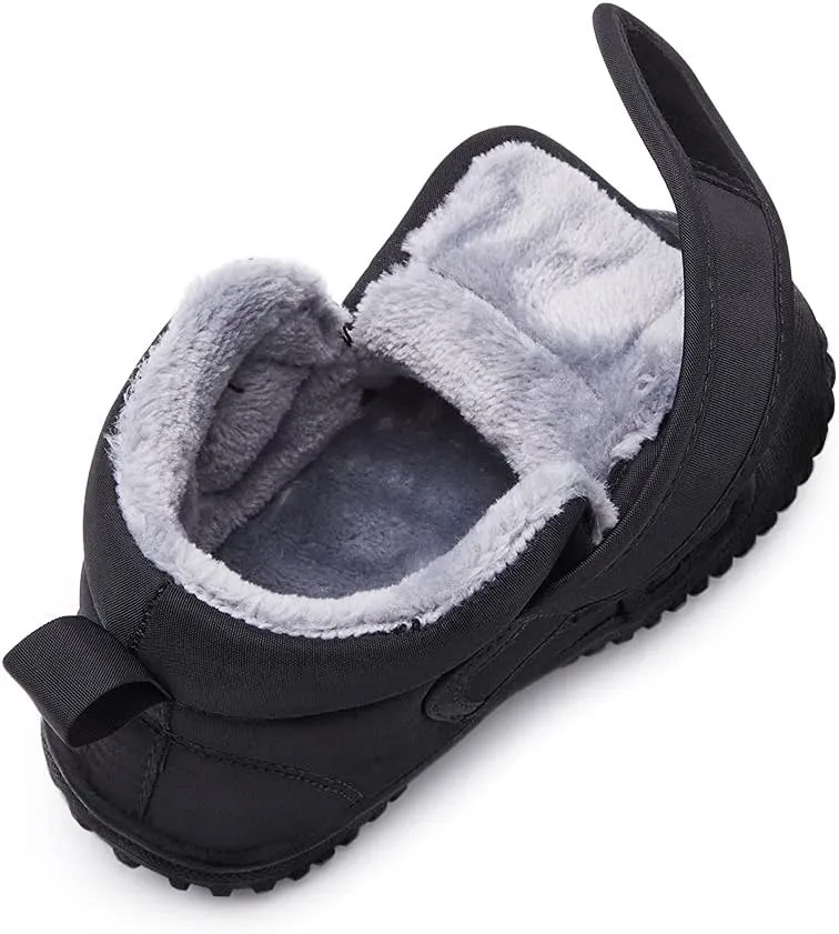 BMCiTYBM Toddler Baby Snow Boots Winter Shoes Boys Girls Cold Weather Baby Faux Fur Shoes