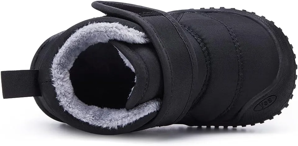BMCiTYBM Toddler Baby Snow Boots Winter Shoes Boys Girls Cold Weather Baby Faux Fur Shoes