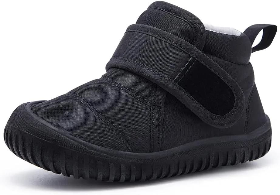 BMCiTYBM Toddler Baby Snow Boots Winter Shoes Boys Girls Cold Weather Baby Faux Fur Shoes