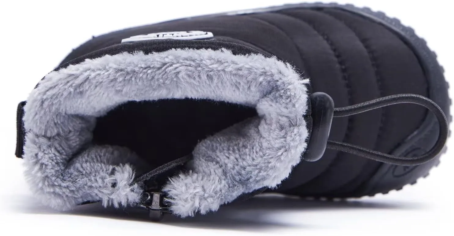 BMCiTYBM Toddler Baby Snow Boots Winter Shoes Boys Girls Cold Weather Baby Faux Fur Shoes