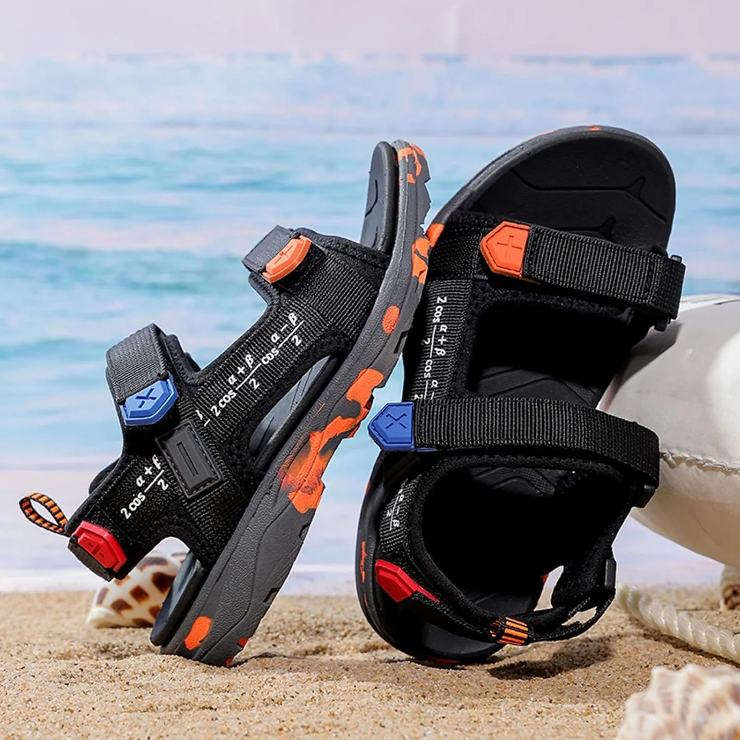 Boys Hiking Sandals Toddler Kids No Slip Rubber Sole Outdoor Athletic Sport Casual Shoes Boy Gymnastics Sneakers