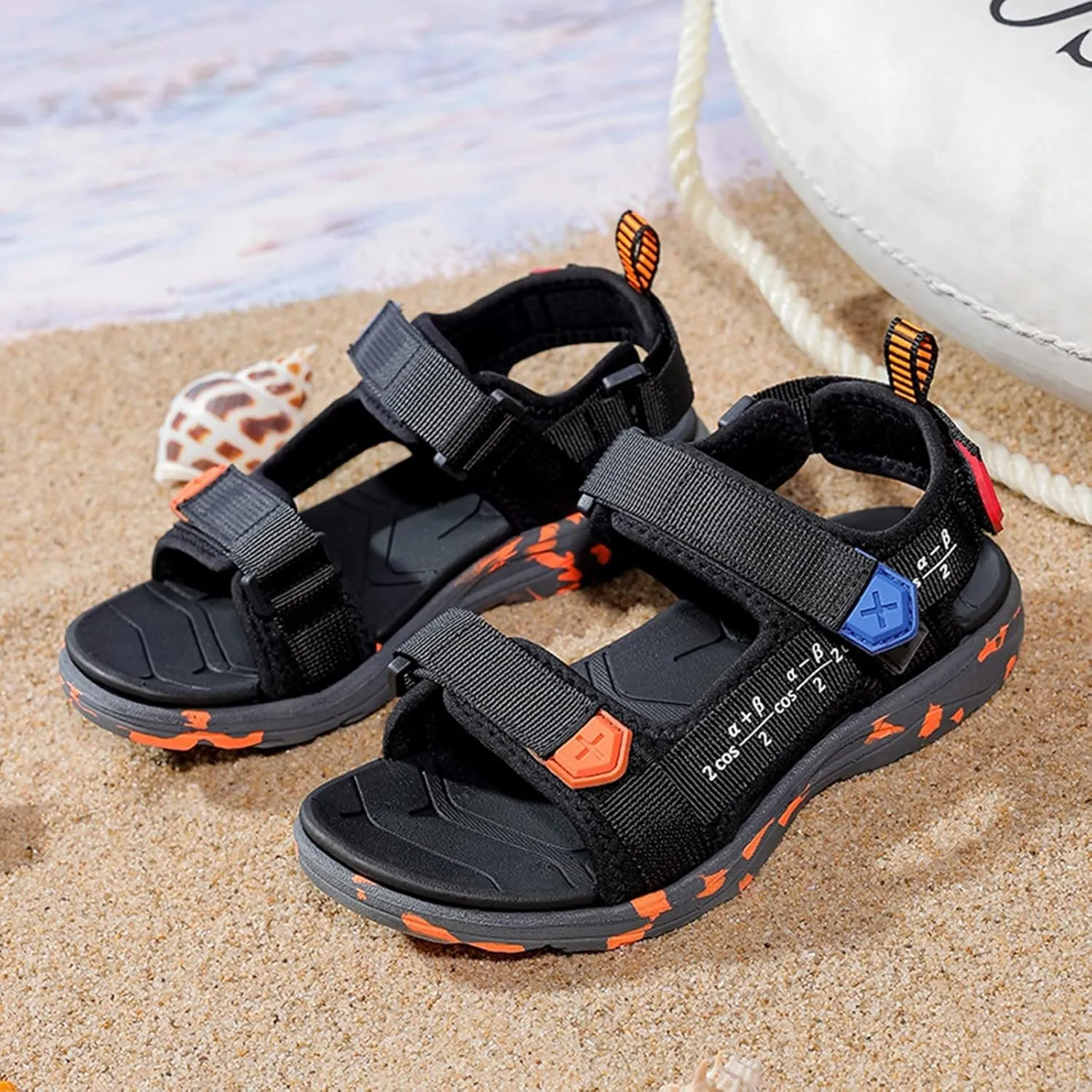 Boys Hiking Sandals Toddler Kids No Slip Rubber Sole Outdoor Athletic Sport Casual Shoes Boy Gymnastics Sneakers