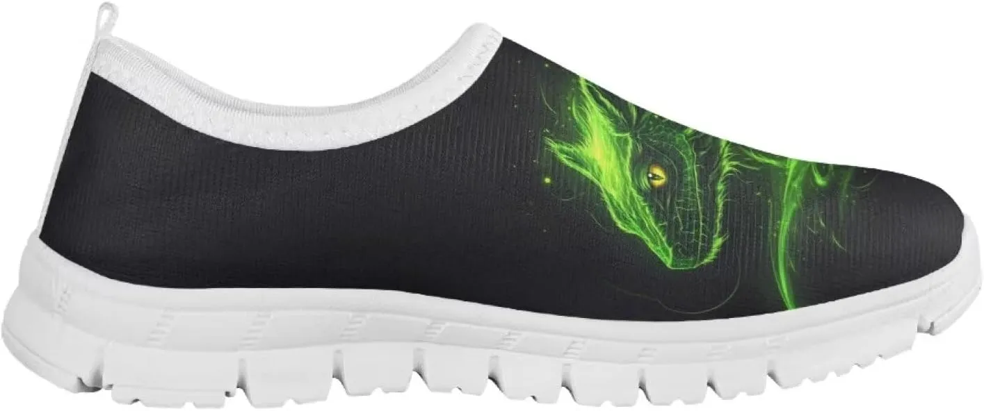 Boys Running Slip On Shoes Breathable Kids School Athletic Shoes for Travel