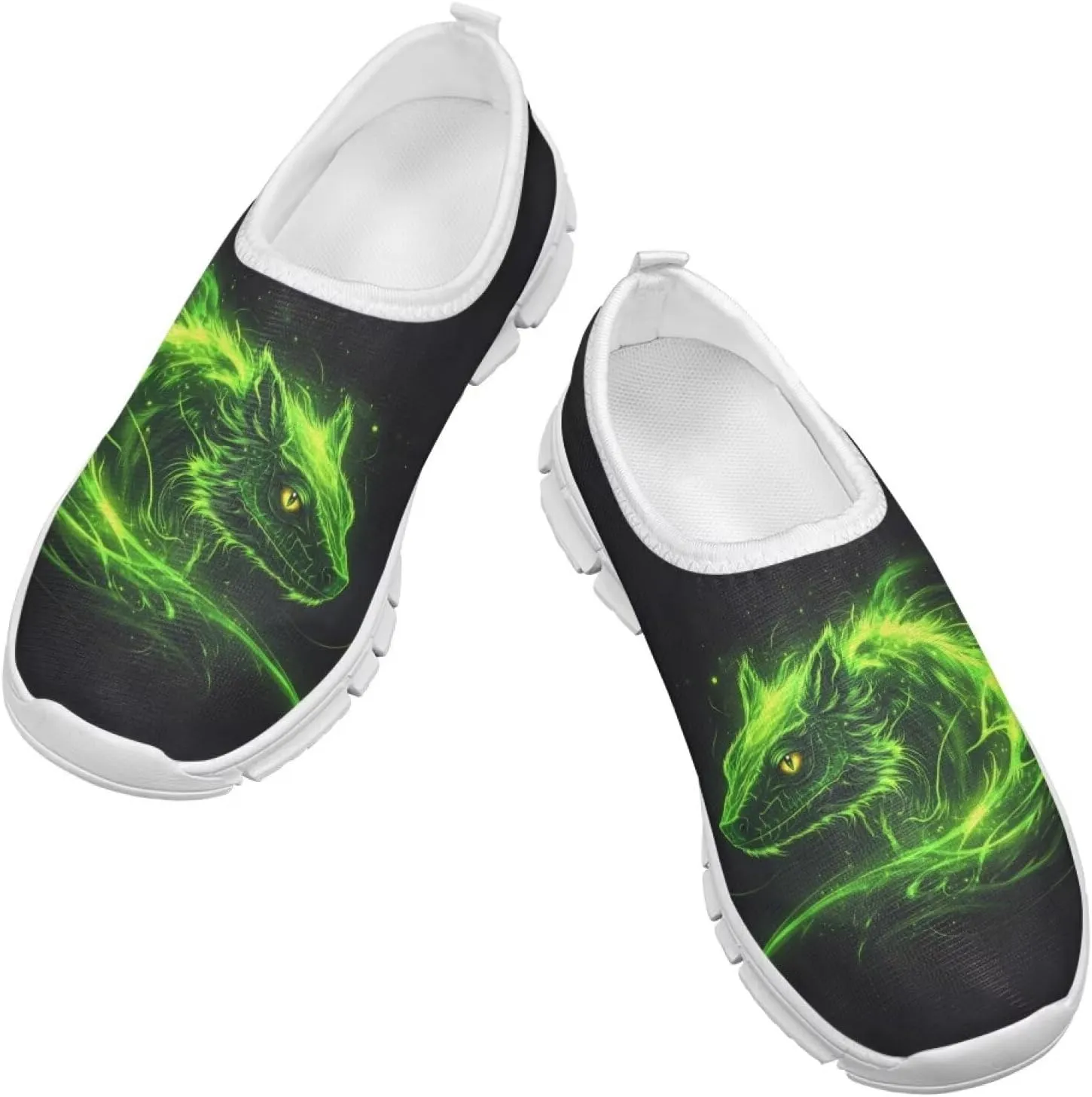 Boys Running Slip On Shoes Breathable Kids School Athletic Shoes for Travel