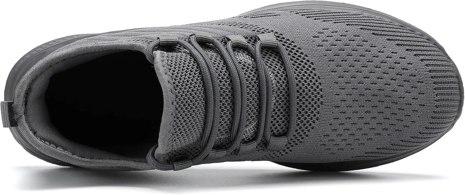 BXYJDJ Walking Shoes for Men Casual Sneakers Slip on Tennis Running Shoes for Male Workout Gym Lightweight Breathable Jogging Mesh
