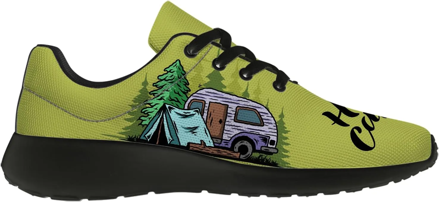 Camper Shoes for Women Men Running Shoes Walking Sneakers Black Tennis Shoes Gifts for Women Men