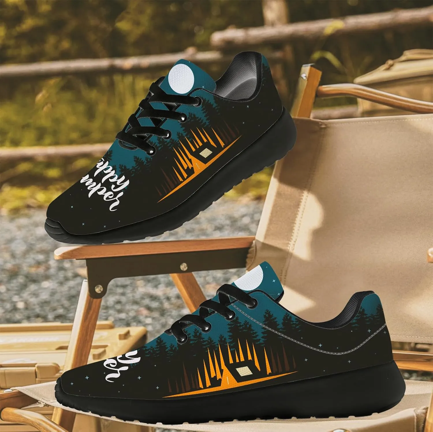 Camper Shoes for Women Men Running Shoes Walking Sneakers Black Tennis Shoes Gifts for Women Men