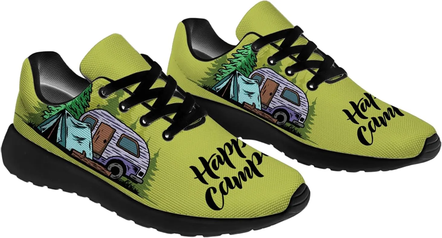 Camper Shoes for Women Men Running Shoes Walking Sneakers Black Tennis Shoes Gifts for Women Men