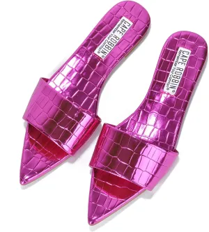 Cape Robbin Women's slip on flat slide sandals