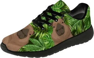 Capybara Shoes for Women Men Running Shoes Black Sneakers Tennis Shoes Capybara Gifts for Women Men