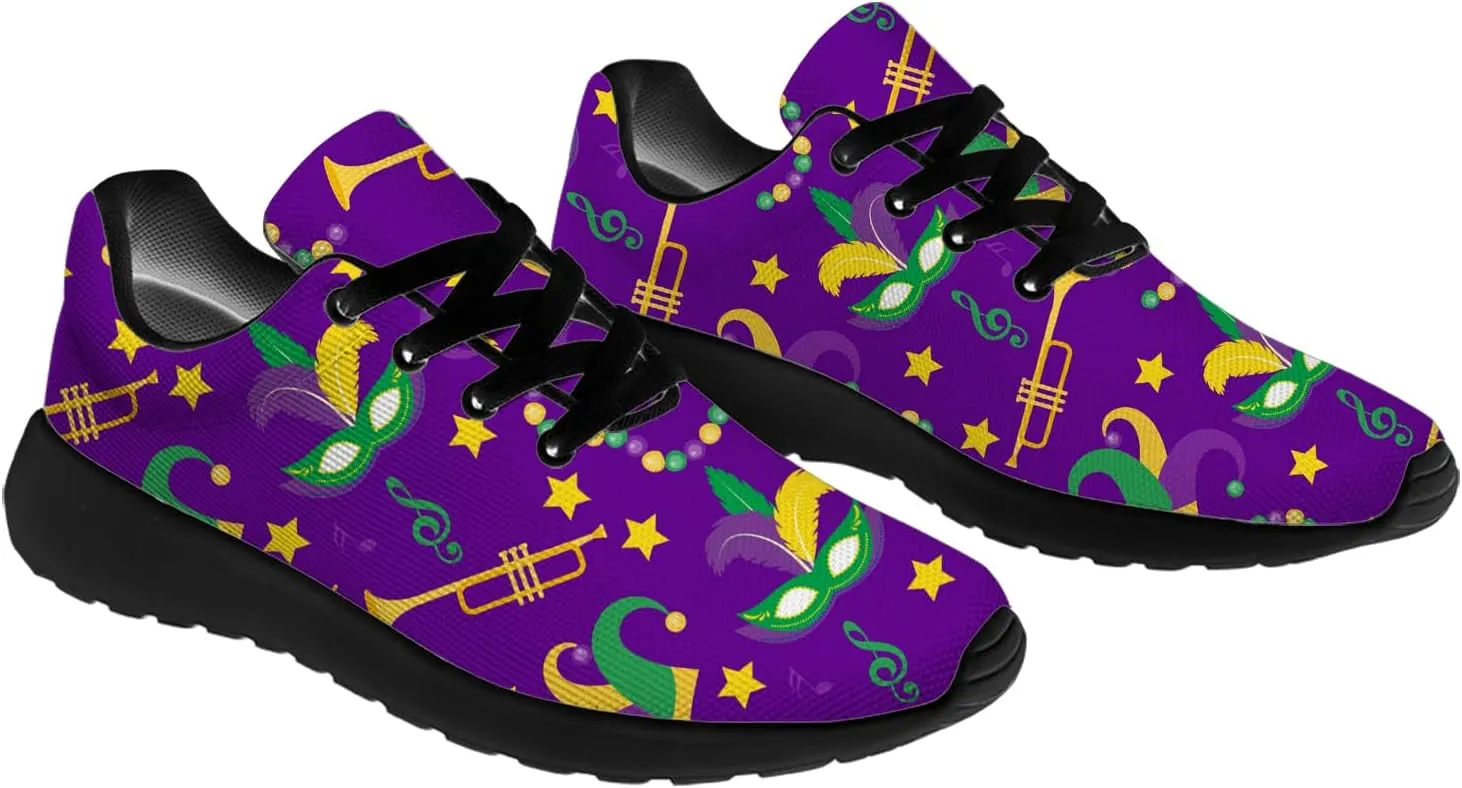 Carnival Shoes for Women Mens Running Tennis Shoes Purple Fashion Sneakers Gifts for Women Men