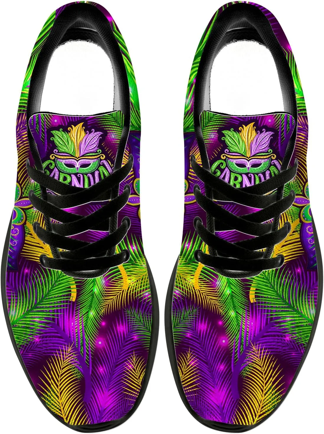 Carnival Shoes for Women Mens Running Tennis Shoes Purple Fashion Sneakers Gifts for Women Men