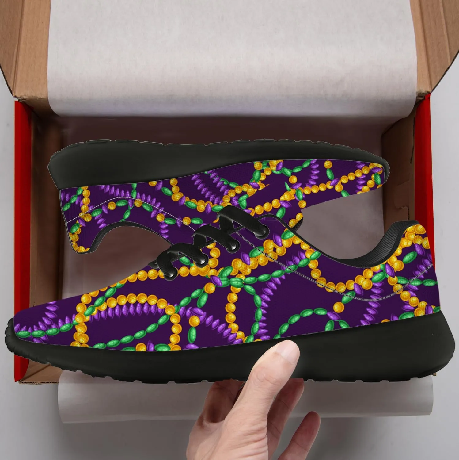 Carnival Shoes for Women Mens Running Tennis Shoes Purple Fashion Sneakers Gifts for Women Men