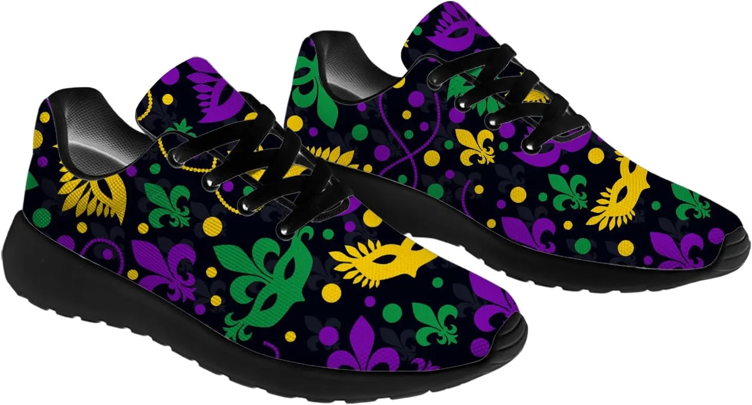 Carnival Shoes for Women Mens Running Tennis Shoes Purple Fashion Sneakers Gifts for Women Men