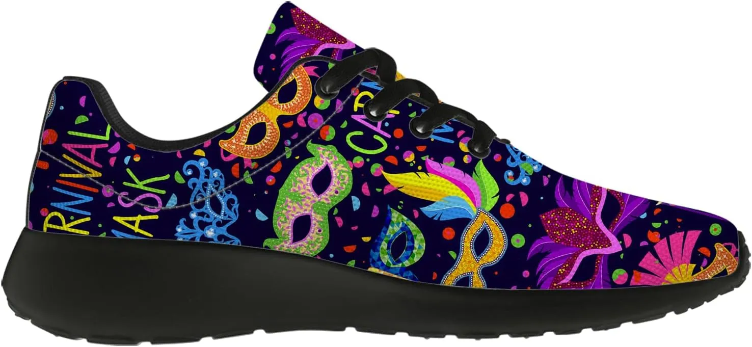 Carnival Shoes for Women Mens Running Tennis Shoes Purple Fashion Sneakers Gifts for Women Men