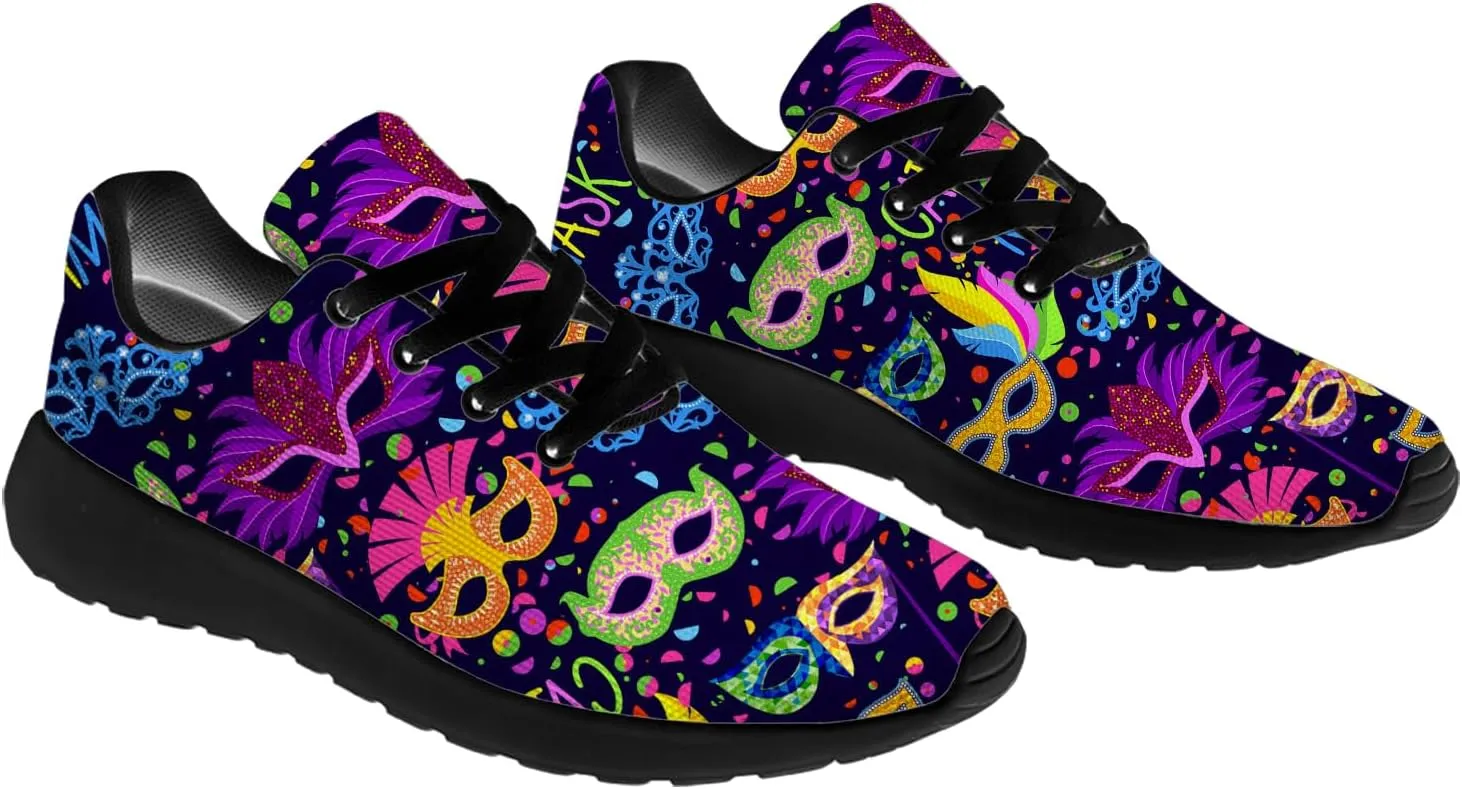 Carnival Shoes for Women Mens Running Tennis Shoes Purple Fashion Sneakers Gifts for Women Men