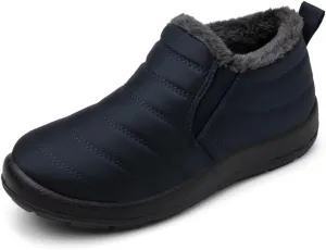 Cheval Winter Snow Boots for Women, Fur Lined Warm Ankle Booties, Outdoor Anti-slip Waterproof Comfortable Short Boot, Botas De Invierno Para Mujert