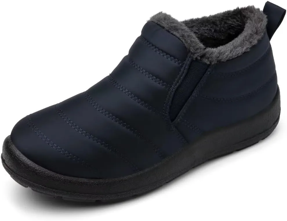Cheval Winter Snow Boots for Women, Fur Lined Warm Ankle Booties, Outdoor Anti-slip Waterproof Comfortable Short Boot, Botas De Invierno Para Mujert
