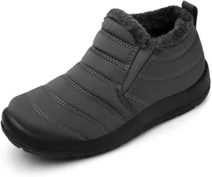 Cheval Winter Snow Boots for Women, Fur Lined Warm Ankle Booties, Outdoor Anti-slip Waterproof Comfortable Short Boot, Botas De Invierno Para Mujert