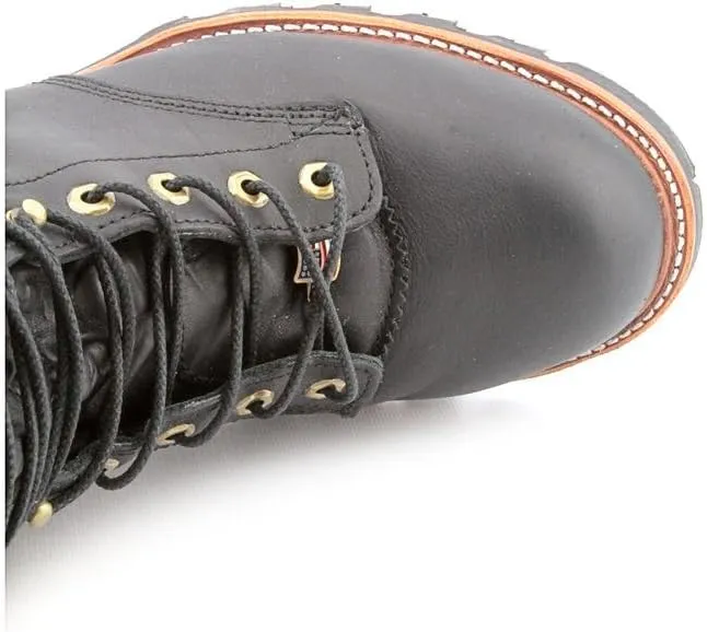 Chippewa Men's 9" Waterproof Insulated Steel-Toe EH Logger Boot