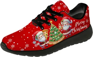 Christmas Shoes for Women Men Running Shoes HoHoHo Christmas Sneakers Gifts for Women Men