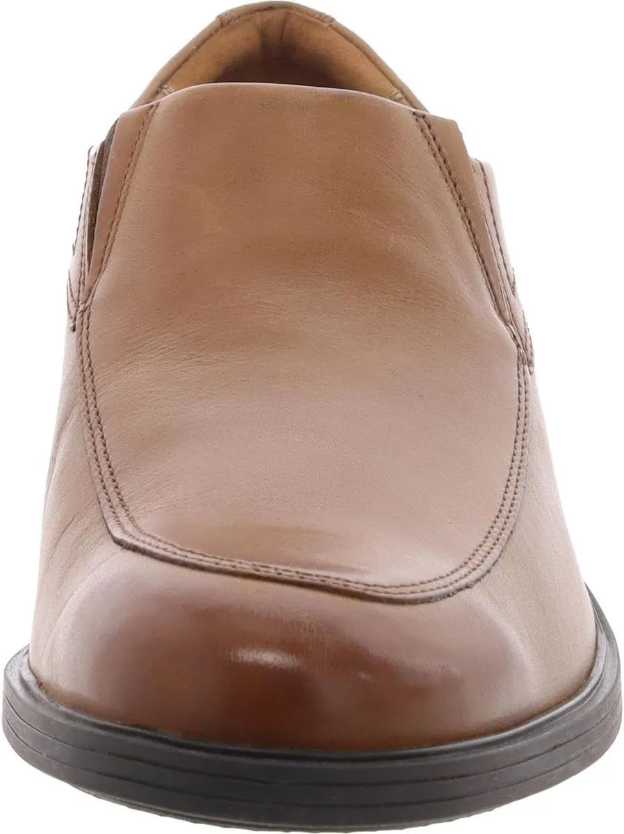 Clarks Mens Whiddon Step L:eather Leather Loafers