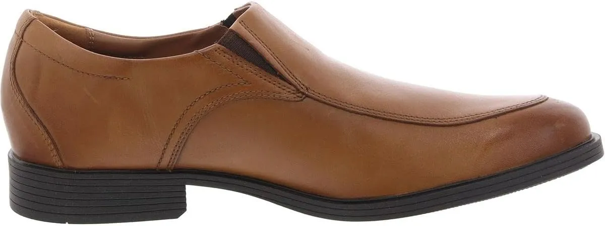 Clarks Mens Whiddon Step L:eather Leather Loafers