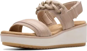 Clarks Women's Wrenly Eve Wedge Sandals