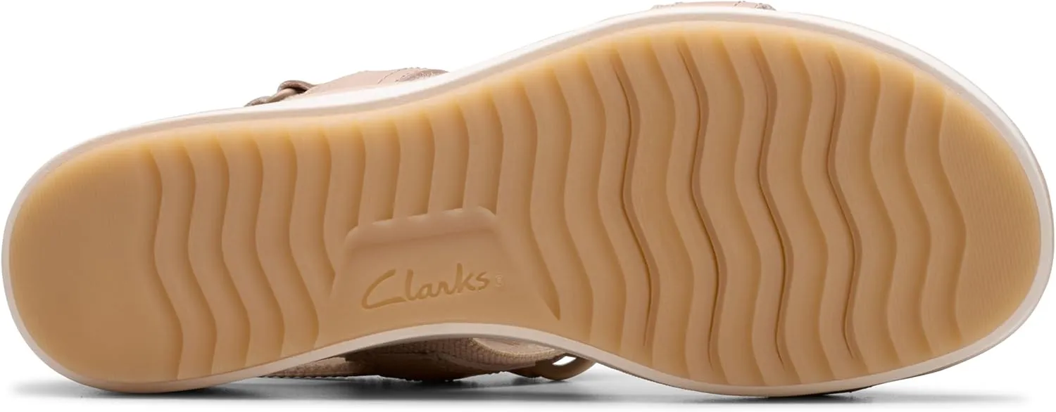 Clarks Women's Wrenly Eve Wedge Sandals