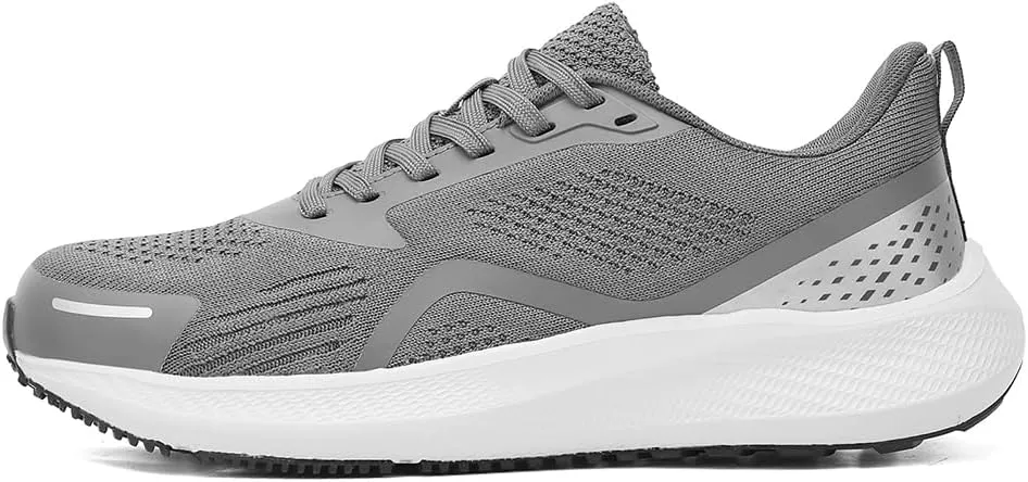 CLOAKA Men's Steel Toe Safety Sneakers, Lightweight, Non Slip, Puncture Proof, Grey, Casual, All Seasons
